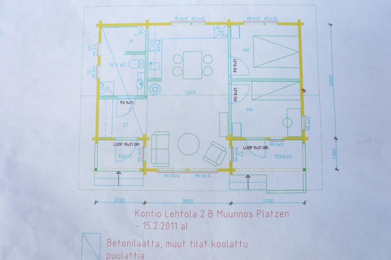 Дома для отпуска Cottage Kivitatti Сюсмя